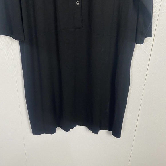 Eileen Fisher Women’s Black 3/4 Sleeve Viscose Spandex Tunic Top Blouse Size M. - Picture 3 of 10